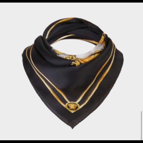Audrey Versace silk scarf - Picture 2 of 2
